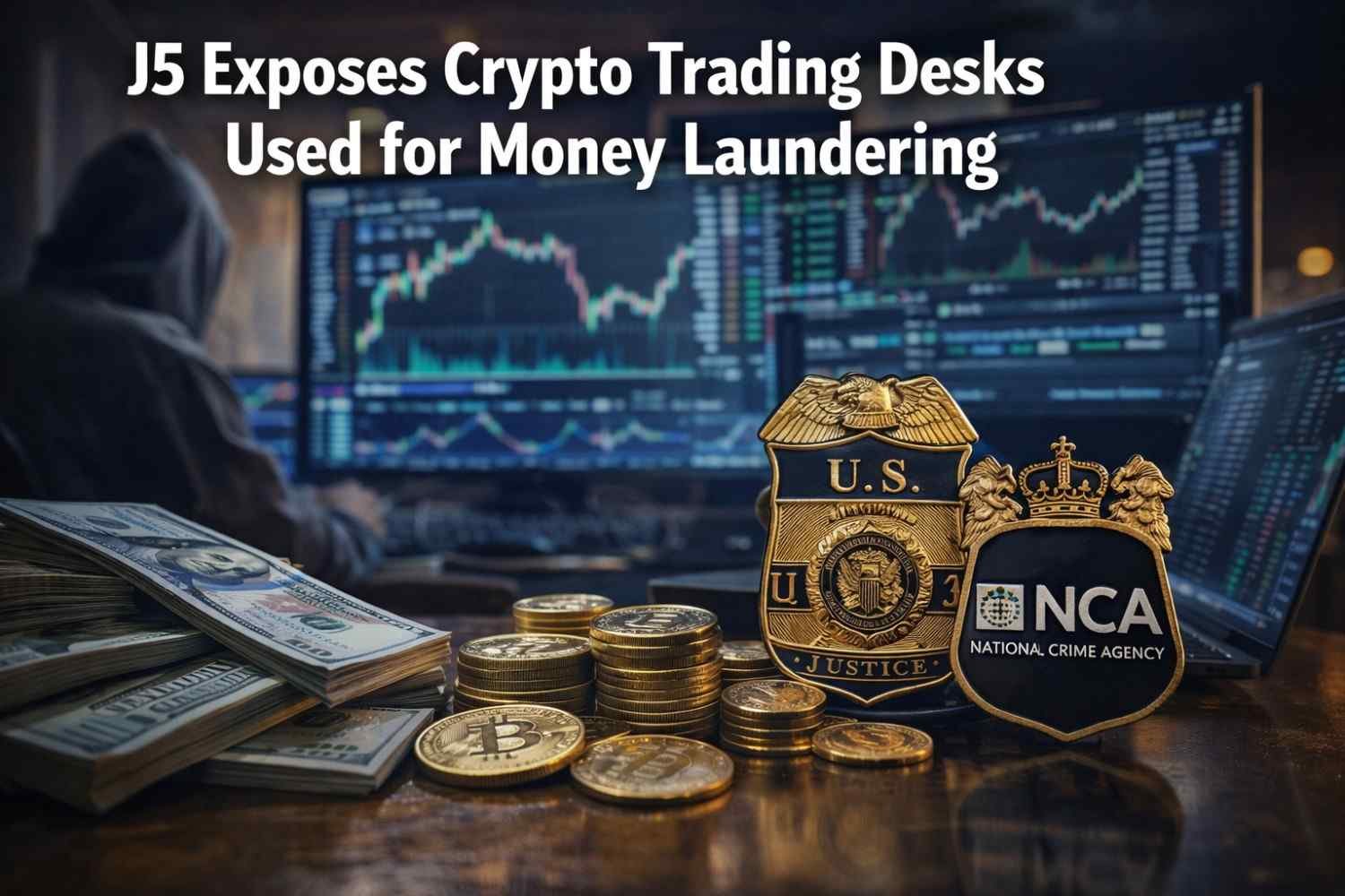 J5 Exposes Crypto Trading Desks Used for Money Laundering